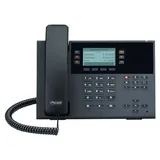 Auerswald COMfortel D-110 Schnurgebundenes Telefon, VoIP Freisprechen, Headsetanschluss, Optische Anrufsignalisierung, PoE Grafik-Display Schwarz
