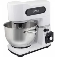 First Austria FA-5259-4 Knetmaschine - 6L 1500W Standmixer Küchenmaschine - Weiß