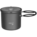 NILS CAMP Aluminium-Campingtopf mit Deckel 1000ml NC4202 Nils Camp