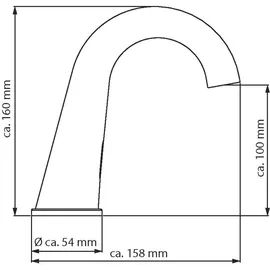 Eisl Tassoni Sensor-Armatur chrom NI075TASSCR