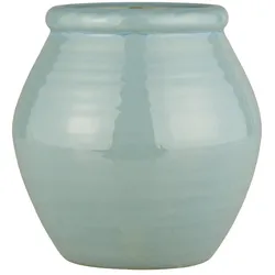 IB Laursen Topf mit krakelierter Oberfläche, H20,5/Ø20 cm, türkis