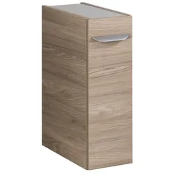 FACKELMANN Unterschrank »LUXOR«, Apothekerauszug, Steinesche, BxHxT: 20 x 60,3 x 45 cm - braun