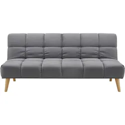 Schlafsofa Alva Dunkelgrau Webstoff