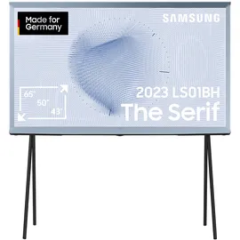 Samsung The Serif GQ43LS01BH 43" QLED 4K (2023) cotton blue LS01B