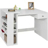 SoBuy Schreibtisch FWT35-W Weiß