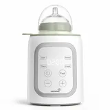 GROWNSY Flaschenwärmer Baby, 10-in-1 Fläschchenwärmer für alle Flaschen mit Timer, präziser Temperaturkontrolle und automatischer Abschaltung, multifunktionaler Flaschenwärmer für Muttermilch Grey