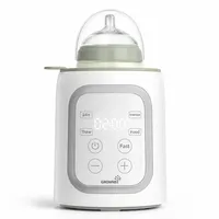 GROWNSY Flaschenwärmer Baby, 10-in-1 Fläschchenwärmer für alle Flaschen mit Timer, präziser Temperaturkontrolle und automatischer Abschaltung, multifunktionaler Flaschenwärmer für Muttermilch Grey