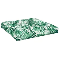 VidaXL Palettensofa-Kissen Blattmuster 70x70x12 cm
