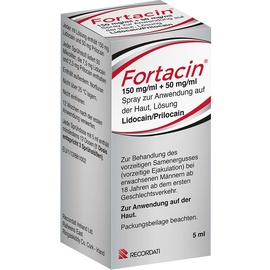 Recordati Pharma GmbH Fortacin 150 mg/ml + 50 mg/ml Spray zur Anw.a.Haut