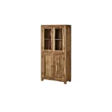 GUTMANN FACTORY Vitrine Holz, Natur, 90 x 41 x 180 cm