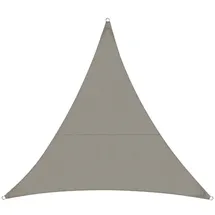 casa pura Wasserabweisendes Sonnensegel Grau 5 x 5 x 5 m