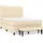 vidaXL Boxspringbett 140 x 200 cm Creme