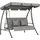 Outsunny Hollywoodschaukel Grau 3-Sitzer