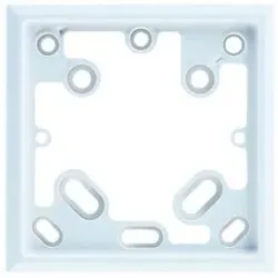 Eberle 007632439000 Adapterrahmen aus Kunststoff RAL 9010. Zu verwenden für easy 3 Uhrenthermostate ARA easy