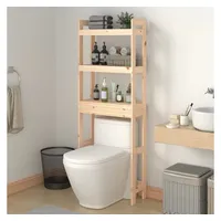 vidaXL Toilettenregal 63 x 26 x 171 cm Braun