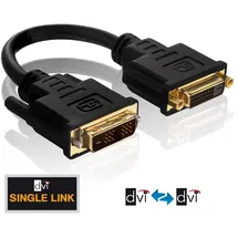 PureLink DVI-D Adapter 0,10 m Schwarz