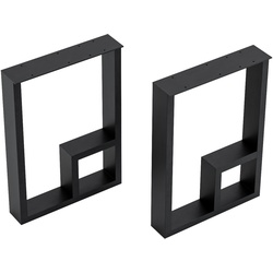 Tischgestell Kauhava 2er Set Stahl 42x30 cm