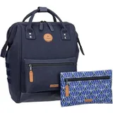 Cabaia Adventurer Vegan Nubuck Medium in Zürich (23 Liter), Rucksack / Backpack - Navy