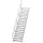 Günzburger MUNK Aluminium-Treppe Stufen 45° 18 Stufen