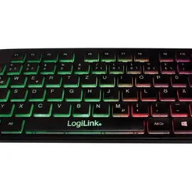 Logilink Beleuchtete Tastatur DE (ID0138)