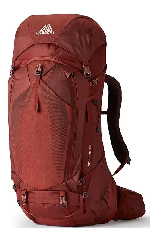 Gregory Herren Baltoro 75 MD Trekkingrucksack (Volumen 75 Liter / Gewicht 2,26kg - brick red