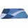 dehner lieblinge Kuschelkissen Blue Wave M 75 x 52 cm blau