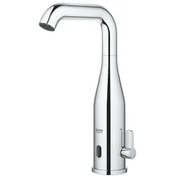 Grohe Essence Waschtisch-Infrarot-Elektronik E Chrom, Batterie, DN 15 mit Mischung, variabel einstellbarem Temperaturbegr. 36445000