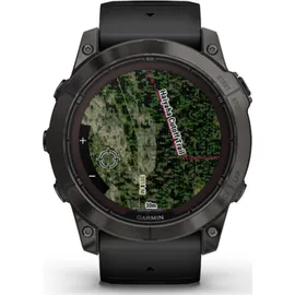 Garmin fenix 7X Pro Sapphire Solar schwarz/carbongrau