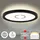 Briloner LED Panel 19 cm schwarz