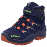 Lowa Maddox Warm GTX Mid Kinder Navy/Orange 35