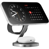 Xlayer MagFix Pro 3 in 1 Kabelloses Ladegerät 15W Grau