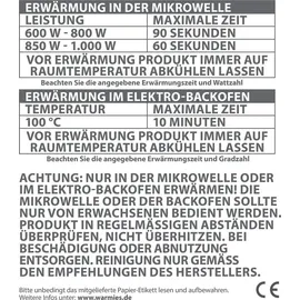 Warmies Wärmekuscheltier Triceraops grün