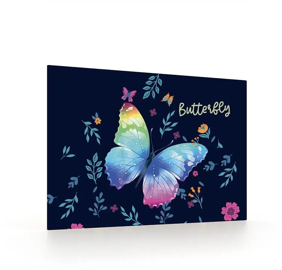 oxybag Schreibtischunterlage 60 x 40 cm Butterfly Rainbow