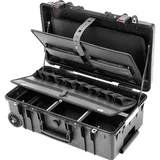 CIMCO Gigant-Compact Werkzeugkoffer-Trolley unbestückt schwarz 550 x 340 x 225mm