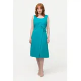 Ulla Popken Midikleid blau 46-48