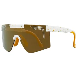 Pit Viper The Bel Air Original Narrow HDPV Polarized Gold/White Splatter