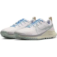 Nike Damen React Pegasus Trail 4 Sneaker, Pearl Pink/Wolf Grey-Football Grau, 36.5 EU - 36.5 EU