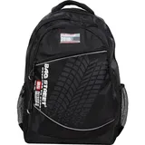 Jennifer Jones Leather Bag Street 30 l schwarz