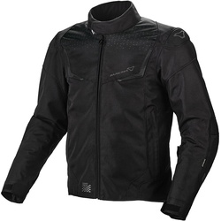 Macna Durago Motorrad Textiljacke, schwarz, Größe L für Männer