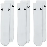 Nike Funktionssocken 3er Pack Weiß/Schwarz S