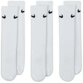 Nike Funktionssocken 3er Pack Weiß/Schwarz S