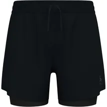Odlo Herren Zeroweight 5 Inch 2-In-1 Short schwarz