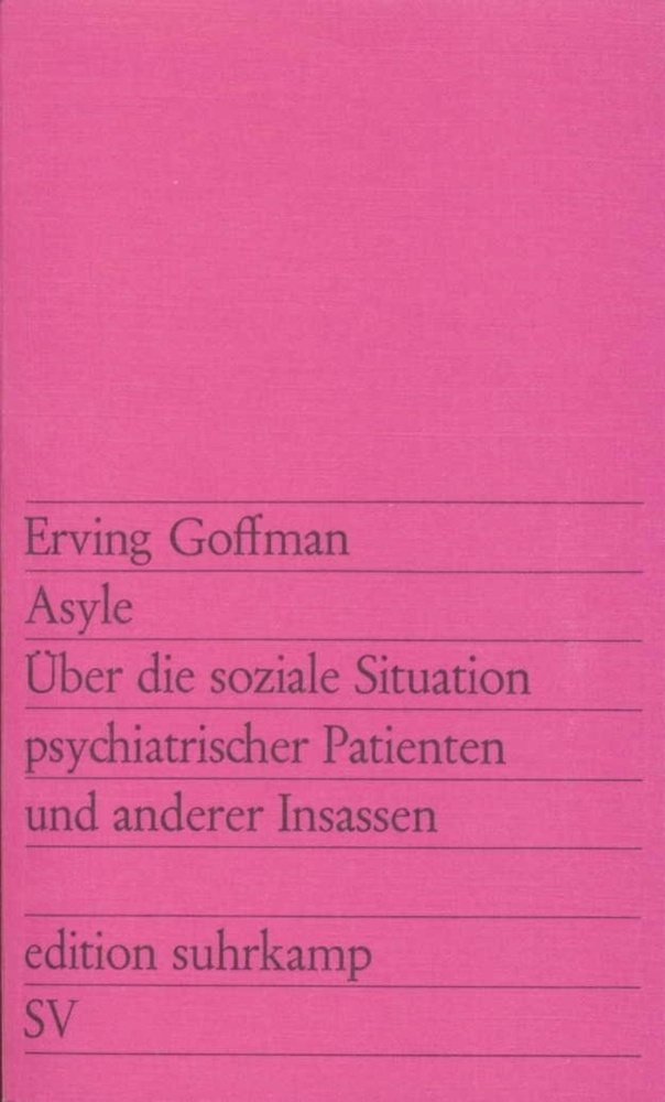 Asyle - Erving Goffman  Taschenbuch