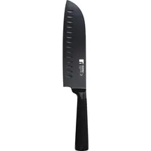 BERGNER | Edelstahl-Santokumesser 17,5 cm) Black Blade BG)