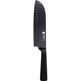 BERGNER | Edelstahl-Santokumesser 17,5 cm) Black Blade BG)