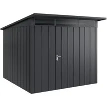 hörmann stauraumsysteme Juno Gerätehaus 2,62 x 2,62 m Anthrazitgrau