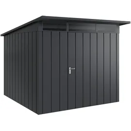 hörmann stauraumsysteme Juno Gerätehaus 2,62 x 2,62 m Anthrazitgrau