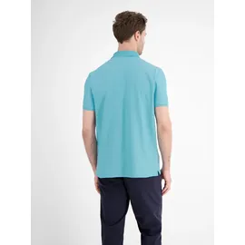 Lerros Klassisches Poloshirt für Herren in *Cool & Dry* Piquéqualität - Coastal Blue - M
