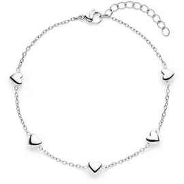 s.Oliver Tiny Hearts Armband Edelstahl silber SOJ-0202-B-21 Größe 21