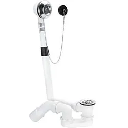 Viega Ab- uund Überlaufgarnitur Citaplex 6176.45 Ablaufbogen 45 Grad, 40/50mm